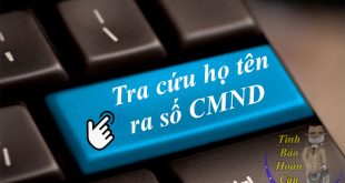 Tìm kiếm tra cứu họ tên ra số CMND, CCCD người khác online