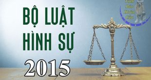 Bộ luật hình sự 2015 sửa đổi, bổ sung 2017 chính thức