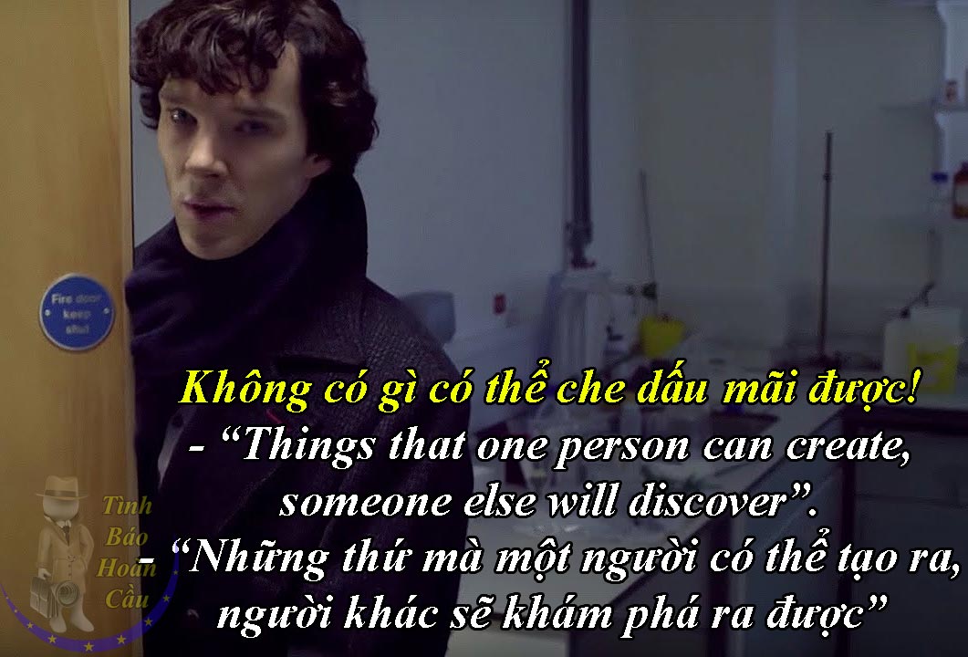 Những câu nói nổi tiếng của Sherlock Holmes bằng tiếng Anh