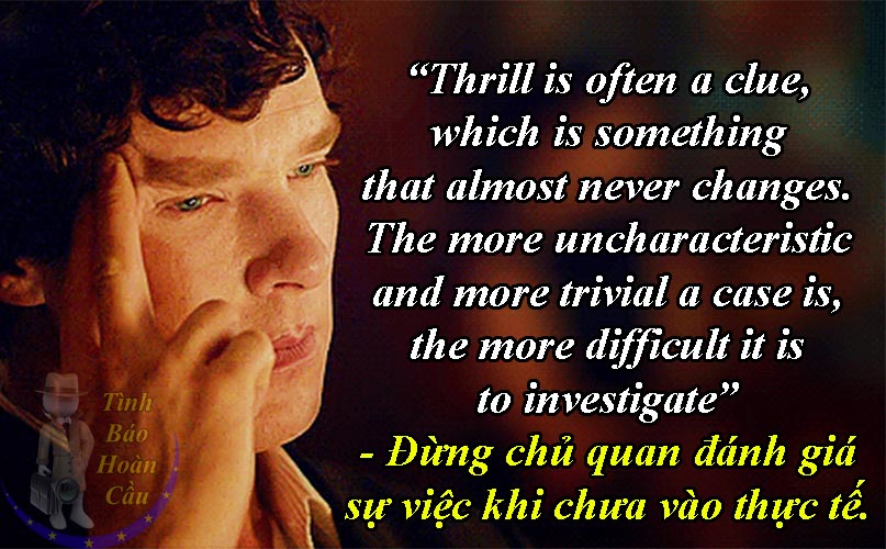 Những câu nói nổi tiếng của Sherlock Holmes