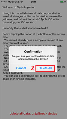 Cách khôi phục cài đặt gốc cho iPhone đã jailbreak bằng Cydia